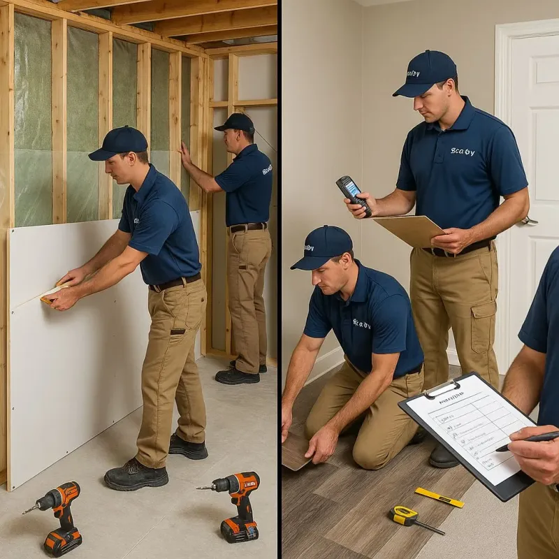 Repairs and Reconstruction process in McNairy County, TN