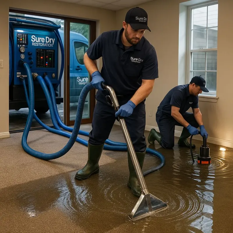 Water Extraction and Removal process in McNairy County, TN